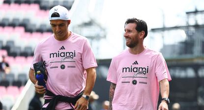 Lionel Messi y Luis Suárez