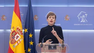La portavoz de Sumar en el Congreso, Marta Lois,