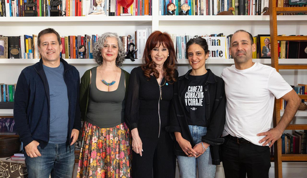 Cristina Kirchner recibió en su casa a candidatos de Fuerza Patria para tratar el veto universitario