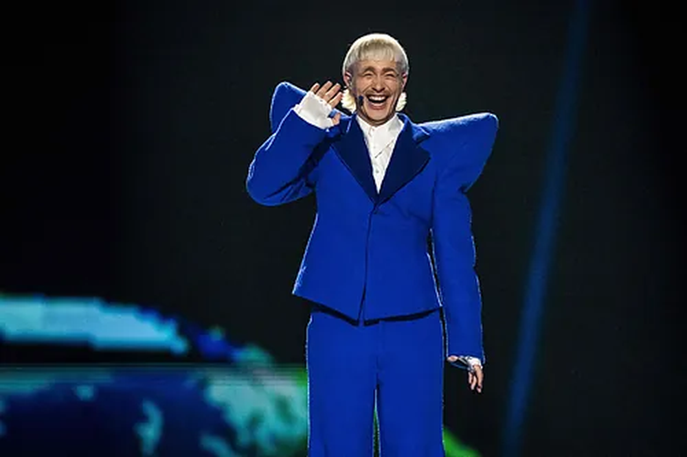 Joost Klein, en la segunda semifinal de Eurovisión 2024