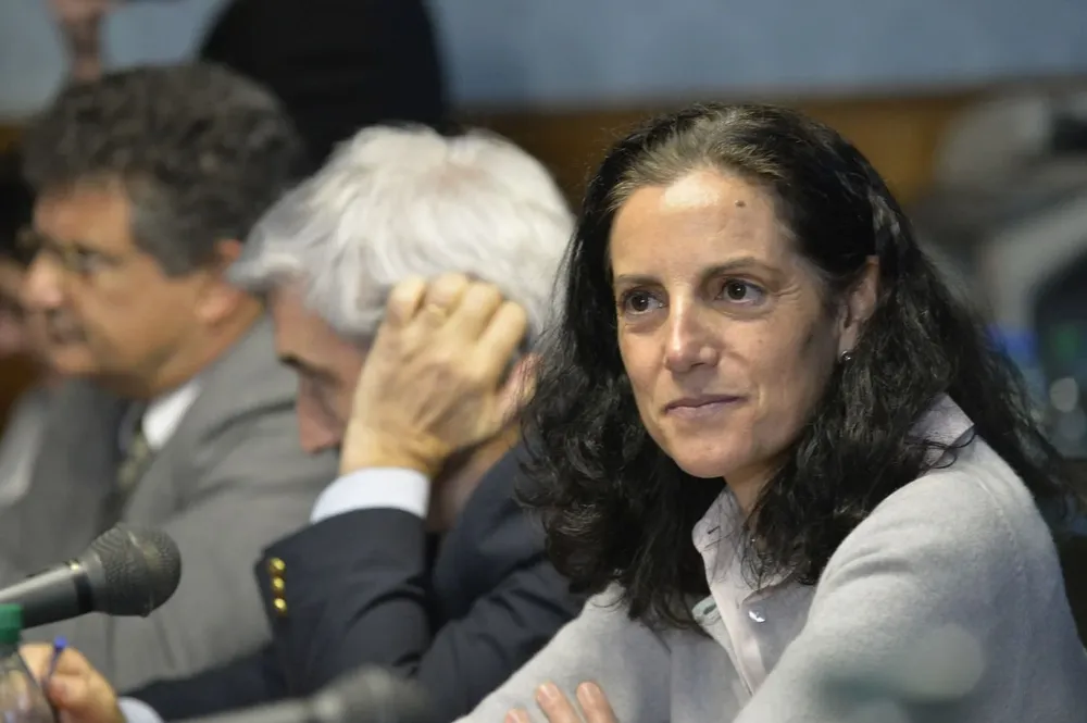 La ministra de Economía y Finanzas dio una conferencia con los lineamientos generales de la Rendición de Cuentas.