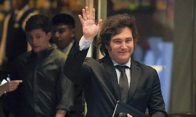 Javier Milei, presidente argentino.&nbsp;