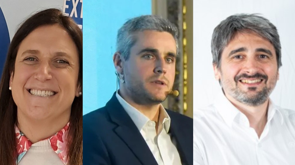 Maria José Scremini, Martín Dovat y Gabriel Abdelnour&nbsp;