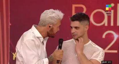 Tinelli con el Cone en el Bailando 2023