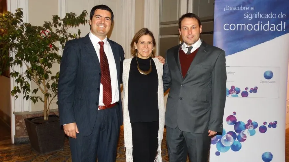 Roberto Marzano, Daniela Garese y Andrés Garese