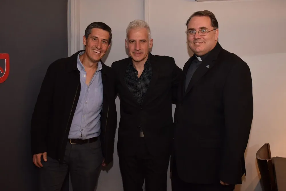 Álvaro Cristiani, Gabriel Peluffo y Valentin Goldie