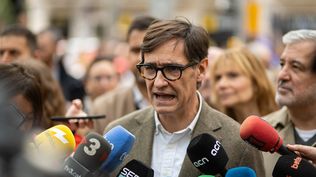 Salvador Illa, candidato del PSC en Cataluña.&nbsp;