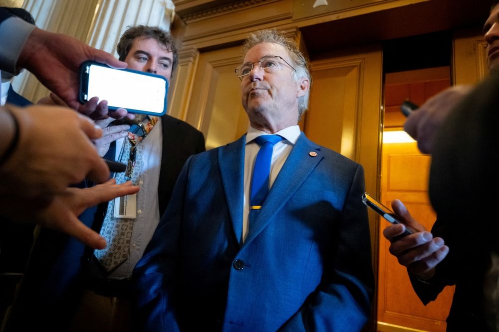 El senador republicano Rand Paul, representante de Kentucky, fue uno de los tres rebeldes que mantuvo su oposición a Trump.