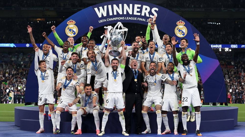 Real Madrid campeón de la Champions.