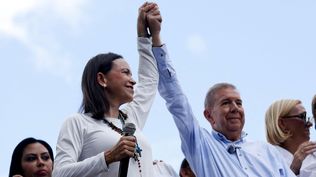 Su vida corría peligro: María Corina Machado habla sobre la salida de Edmundo González de Venezuela y dice que el candidato opositor luchará desde afuera