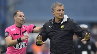 Diego Aguirre en Peñarol