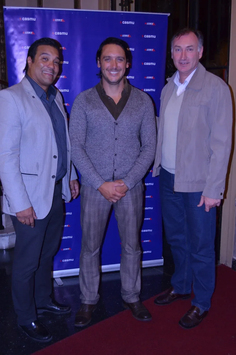 Dr. Osvaldo Barrios; Lic. Fabian Chirigliano; Gonzalo Halty