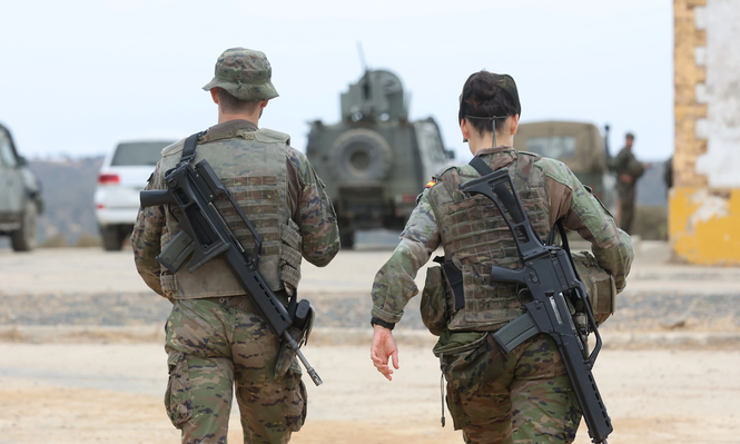 Soldados del Ejército de España.