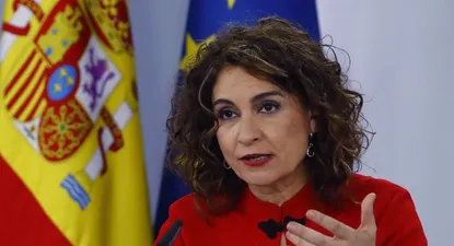 La vicepresidenta primera del Gobierno, María Jesús Montero.