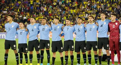 La sub 20 de Uruguay