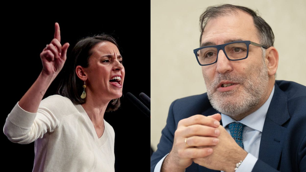 Irene Montero y el juez Eloy Velasco