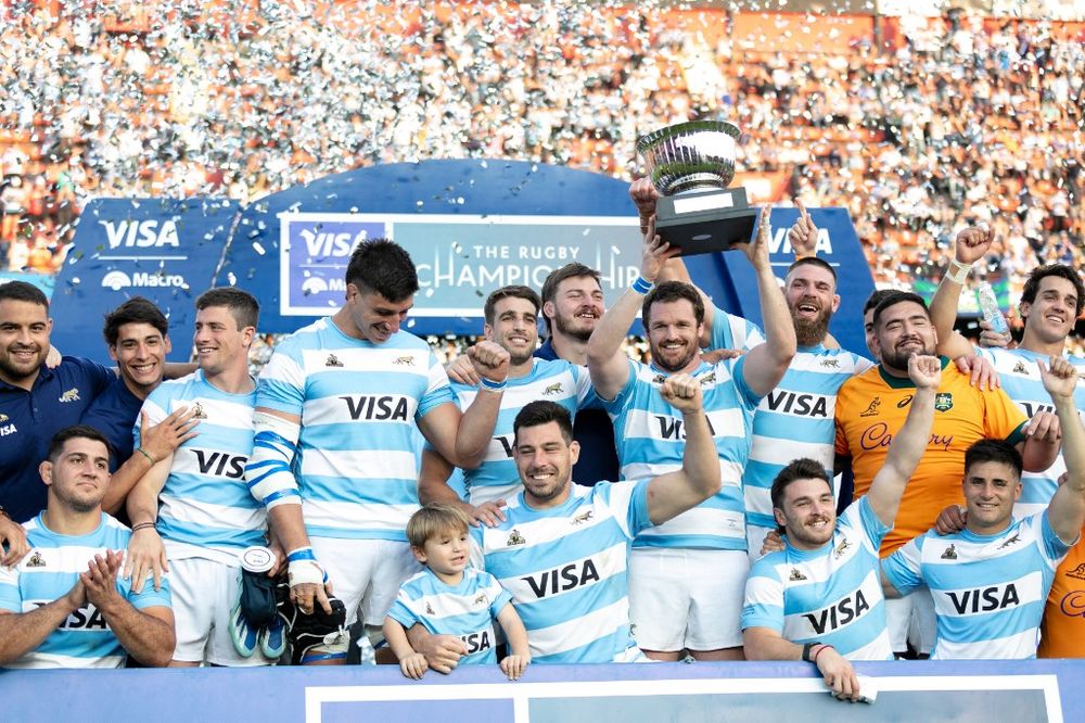 El festejo de Los Pumas