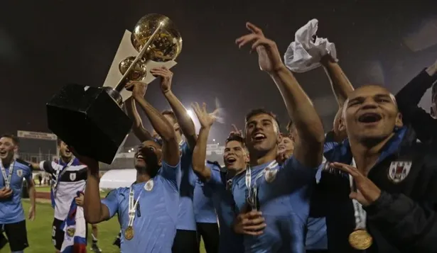 Así fueron los festejos íntimos de Uruguay campeón