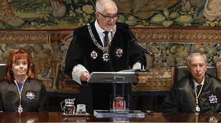 El presidente del Tribunal Constitucional, Cándido Conde-Pumpido,