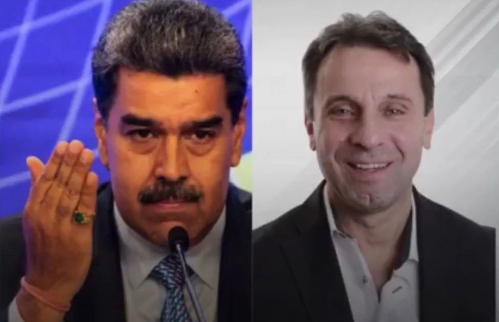 Foto de Radio Rivadavia: Nicolás Maduro y Jorge Pizarro