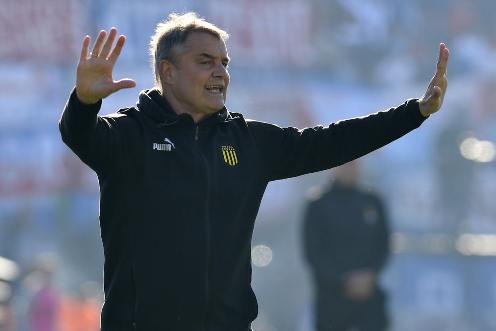 Diego Aguirre, técnico de Peñarol
