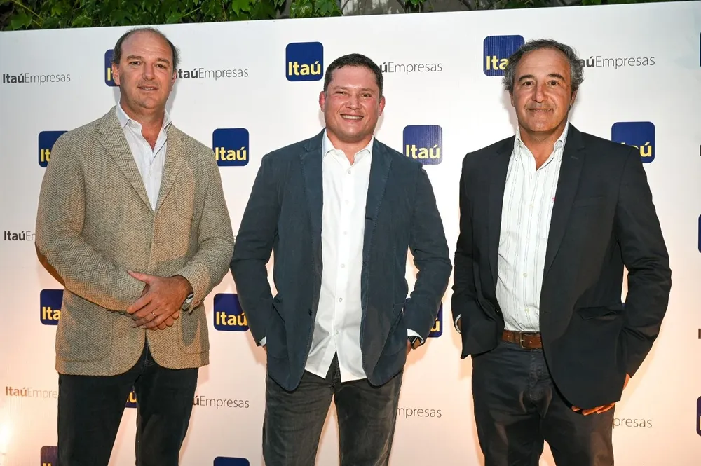 Agustín Tafernaberry, André Gailey y Valentín Martínez