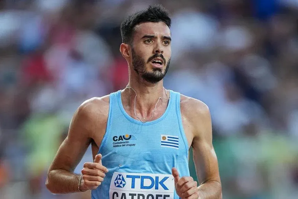 El atleta uruguayo Santiago Catrofe