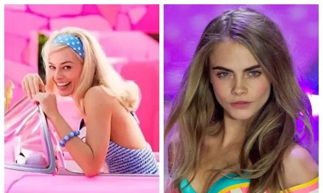 Margot Robbie y Cara Delevigne