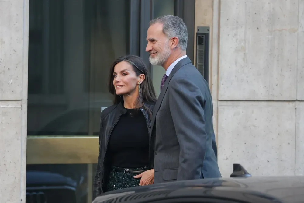 La Reina Letizia y el Rey Felipe.