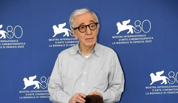 El director de cine Woody Allen en el Festival de Venecia