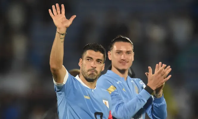 Luis Suárez y Darwin Núñez en la selección de Uruguay