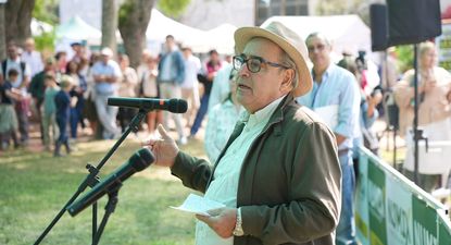 Bienestar animal en fondos ganaderos, garrapata y boutique de carne: el discurso de Fratti en la Expo Durazno