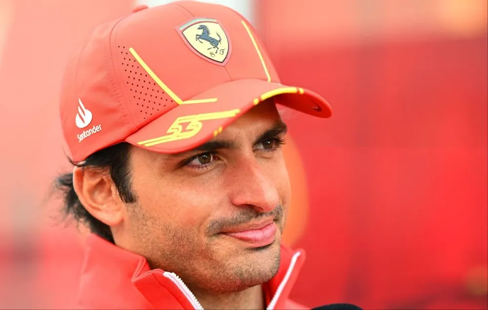 Carlos Sainz tras la qualy en Mónaco.