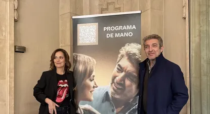 Los actores Ricardo Darín y Andrea Pietra presentan la obra teatral Escenas de la vida conyugal