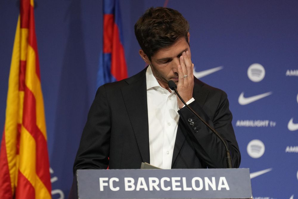 Sergi Roberto se despide del FC Barcelona.