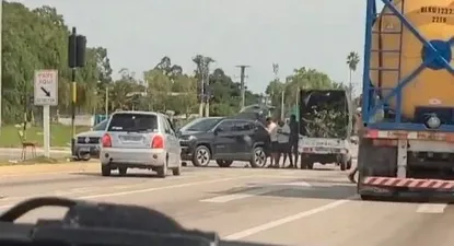 Diego Zabala, tras el choque