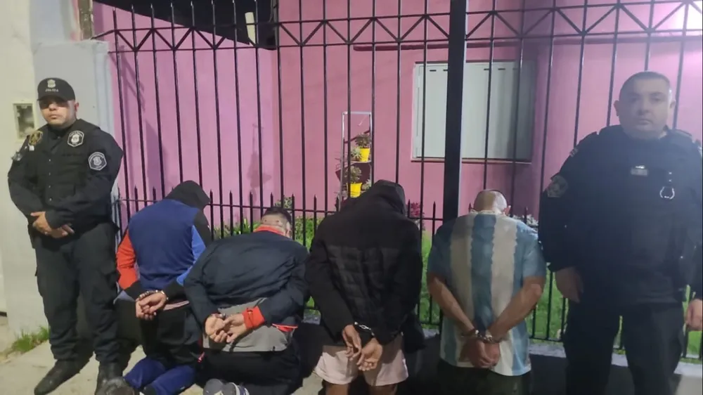 Cuatro de los uruguayos que integraban una banda secuestradora detenidos en Buenos Aires