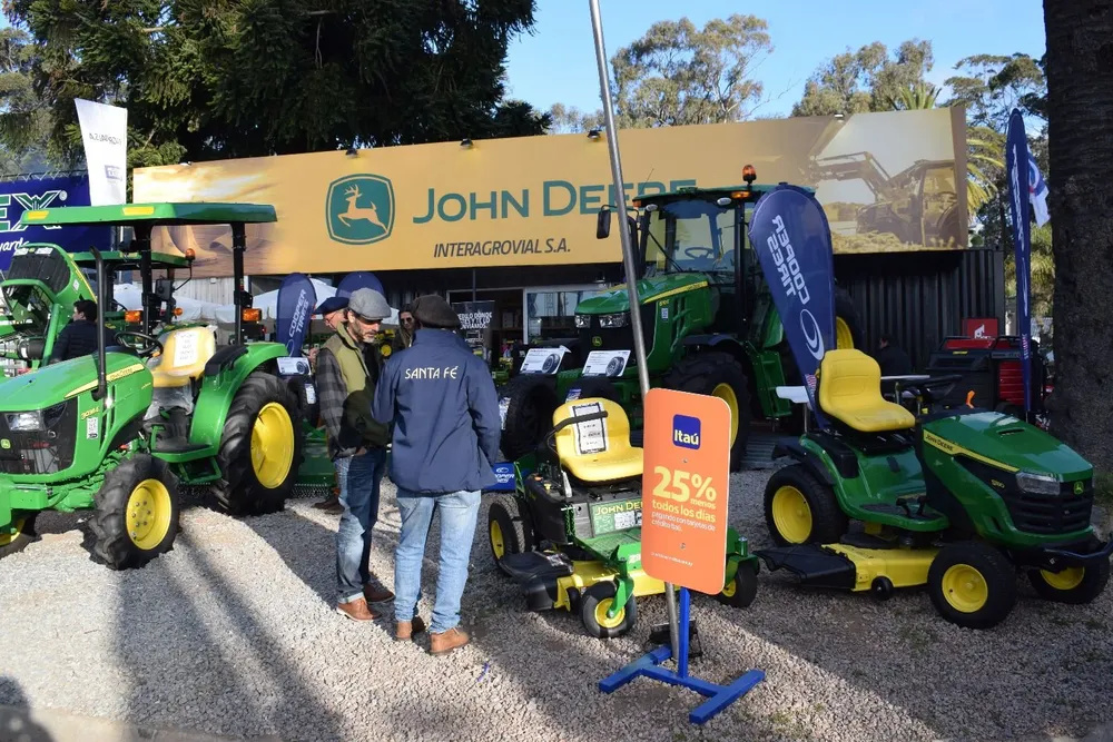 Tecnología John Deere en la Expo Prado 2022.