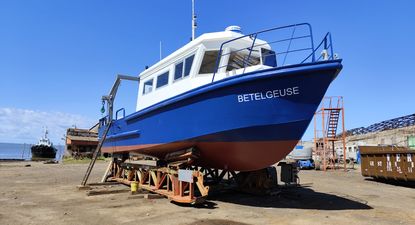 Barco nuevo para la Dinara, fabricado en Uruguay y utilizable desde fines de este mes.