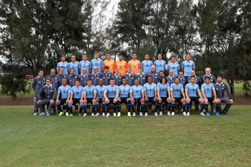 La delegación celeste