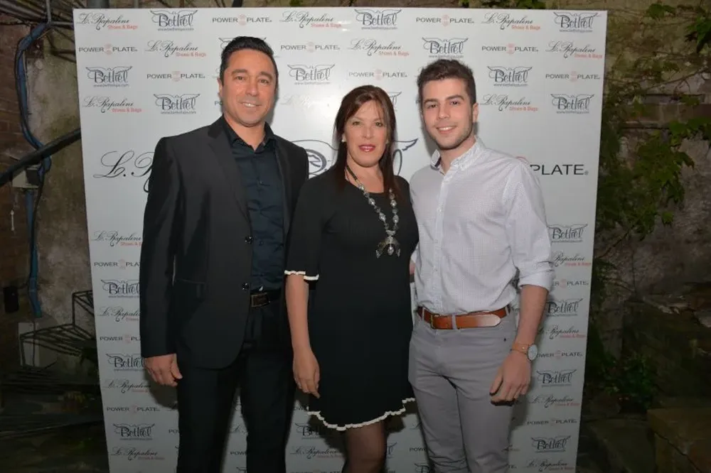 Alvaro Padín, Lourdes Rapadín y Juan Manuel Padín