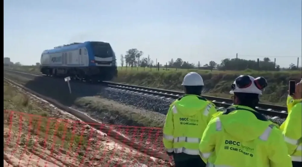 Las pruebas de las nuevas locomotoras