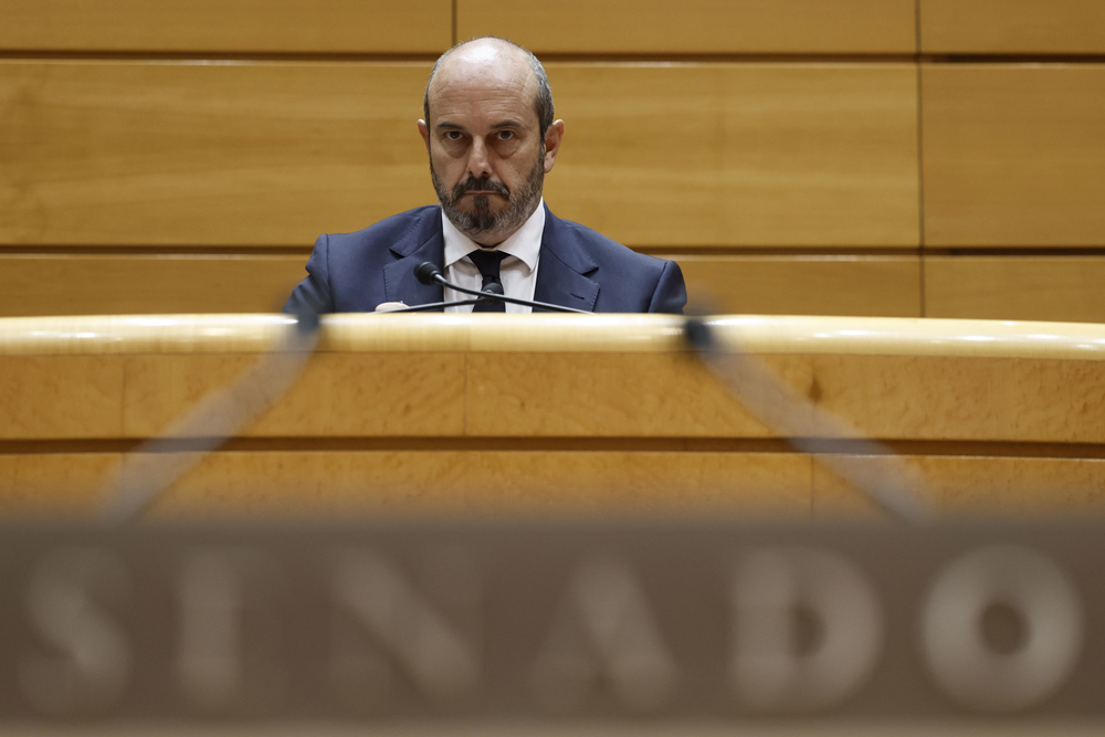 El presidente del Senado, el popular Pedro Rollán