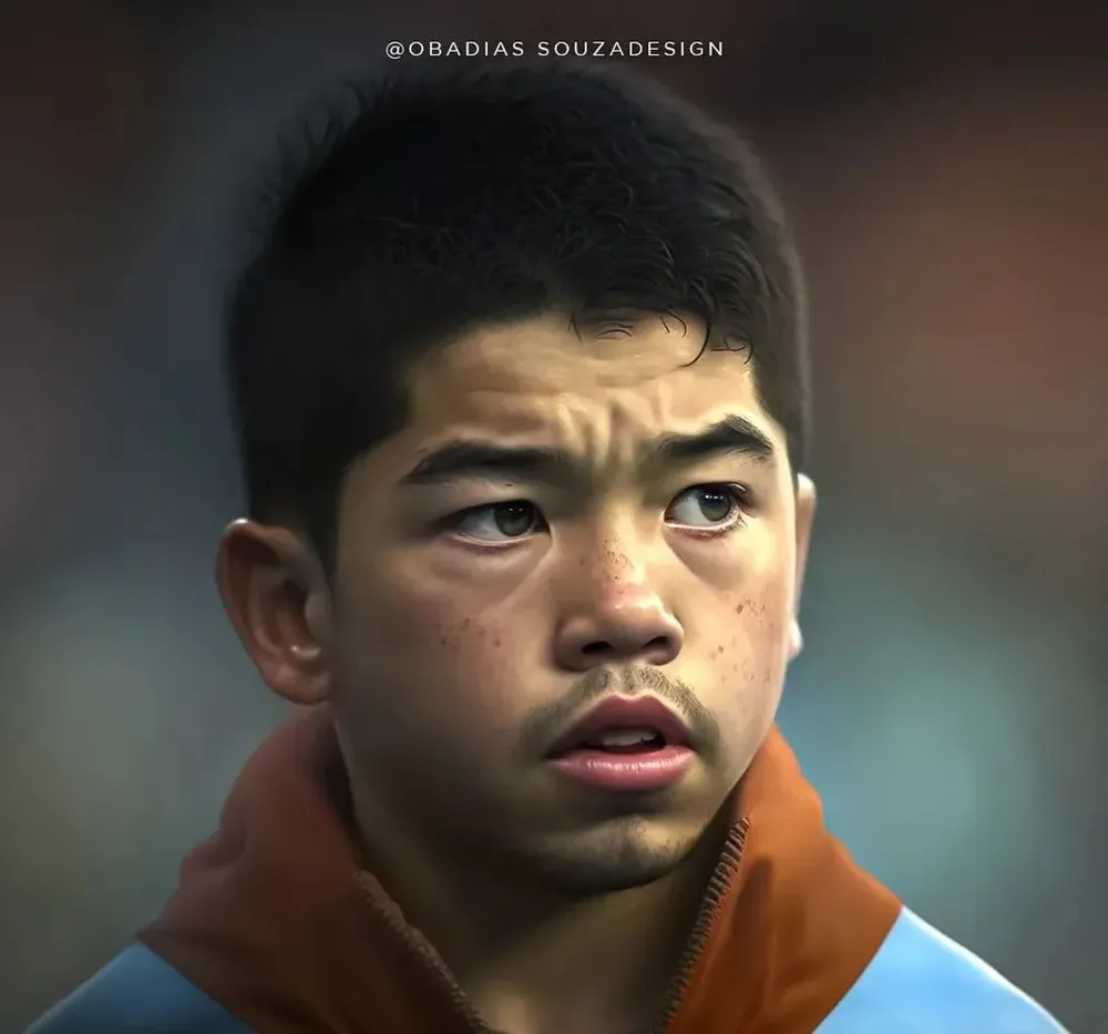 ¿Así era Luis Suárez de niño?