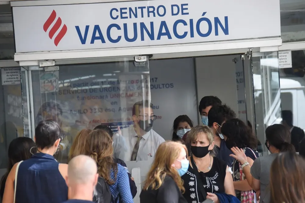 Centro de vacunación contra el coronavirus