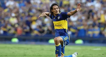 Cavani vuelve a jugar con Boca Juniors