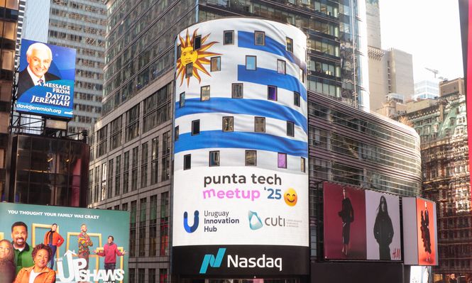 El destaque de Uruguay en Times Square: un lugar que combina experiencia tecnológica con un ambiente relajado y colaborativo
