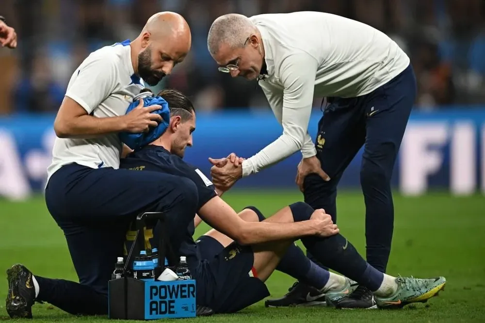 Rabiot fue sustituido usando un recurso del reglamento