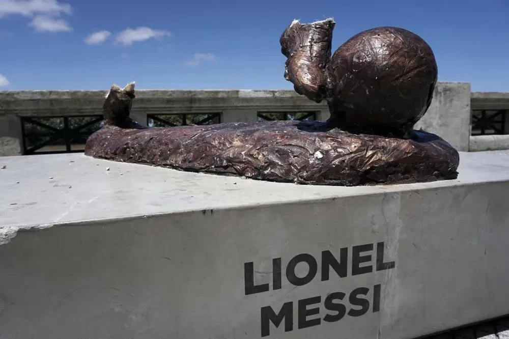 Estatua de Lionel Messi