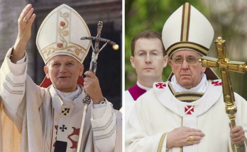 El día que comparten Juan Pablo II y Francisco y es el más frecuente en la elección de los papas.